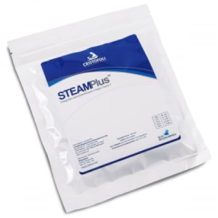 TESTE QUÍMICO PARA AUTOCLAVE INDICADOR QUIMICO STEAM PLUS COM 100 UNIDADES